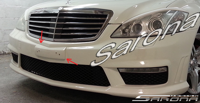 Custom Mercedes S Class All Styles Plate Holder (2010 - 2013) - $75.00 (Part #MB-001-PL)